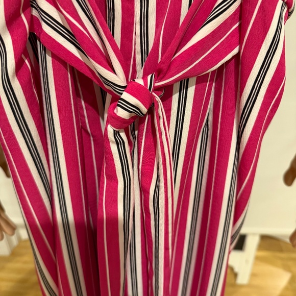 Nordstrom Small Jumpsuit - Magenta & Ivory Striped - Picture 7 of 9